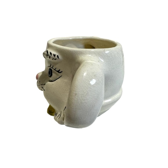 Vintage Cream & Sugar Set Rabbit & Elephant - Picture 4 of 14